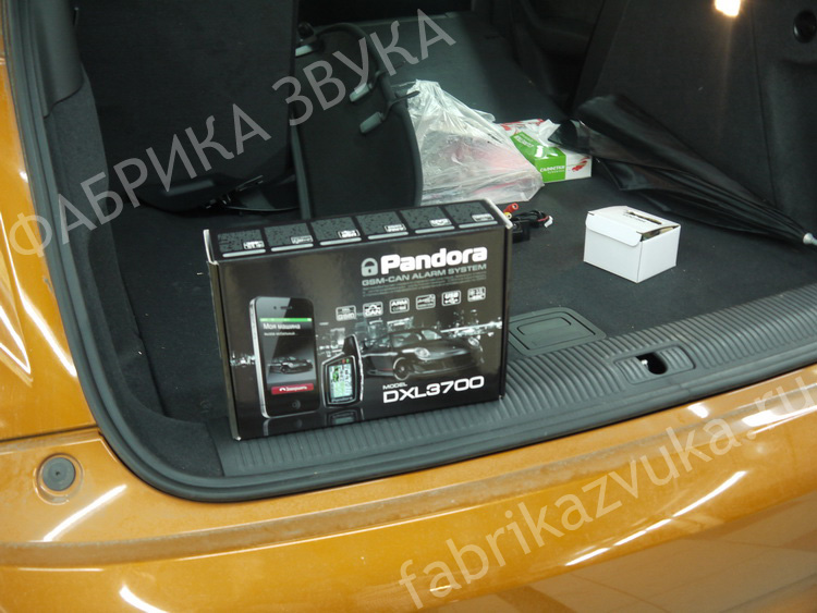 Установка Pandora DXL 3700 на Audi Q3