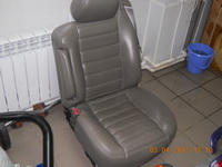 Перетяжка салона автомобиля - кресла Hummer H2