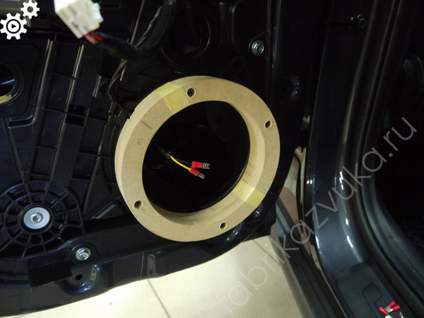 Проставочные кольца для монтажа акустики в Kia Sportage IV