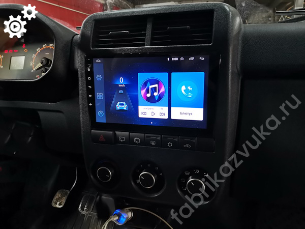 Андроид в Lada Niva 4x4 9 дюймов