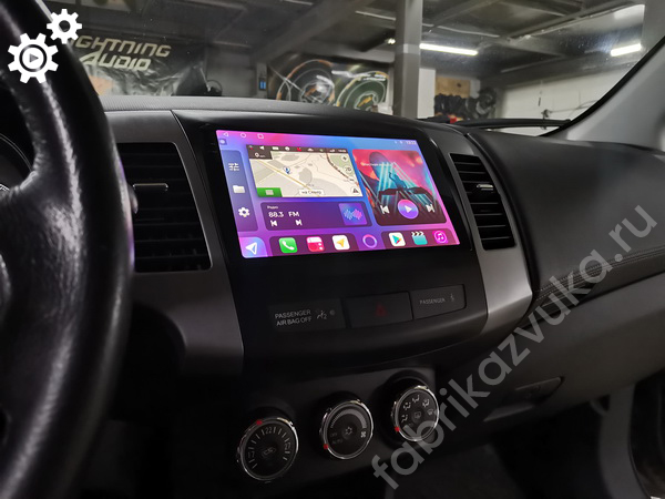 Андроид 9 дюймов в Peugeot 4007