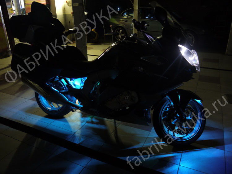 Светодиодная подсветка мотоцикла