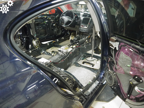 Шумо и виброизоляция Lexus GS III