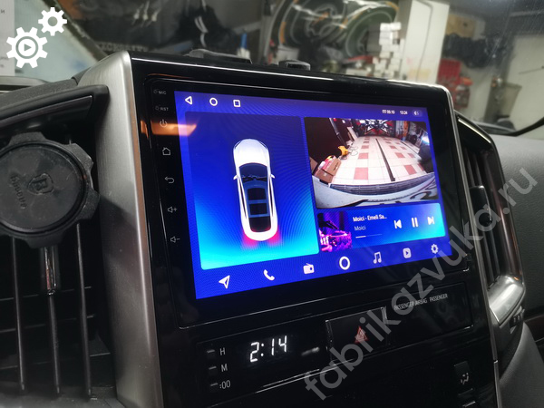 Андроид магнитола в Toyota Land Cruiser 200 Рест.2