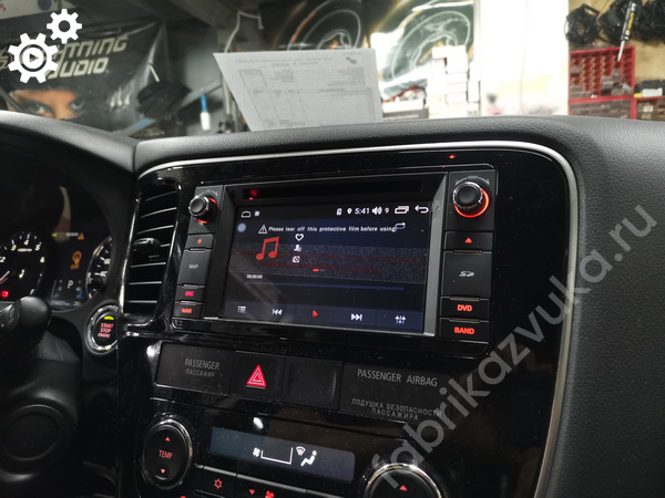 Андроид магнитола в Mitsubishi Outlander III
