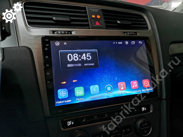 Андроид магнитола в Volkswagen Golf 7