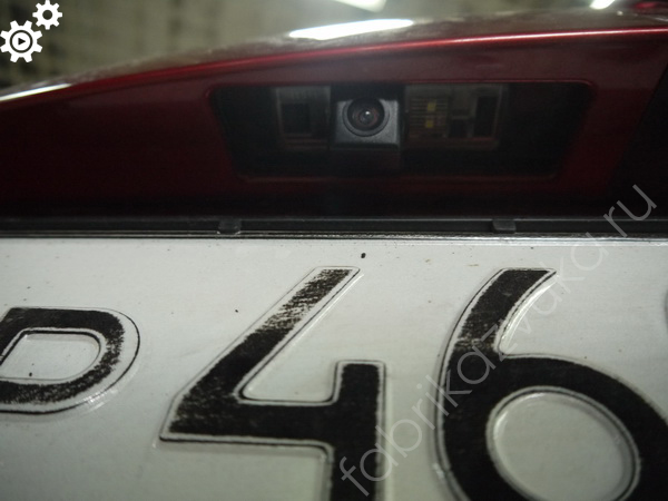 Задняя камера на Nissan Juke