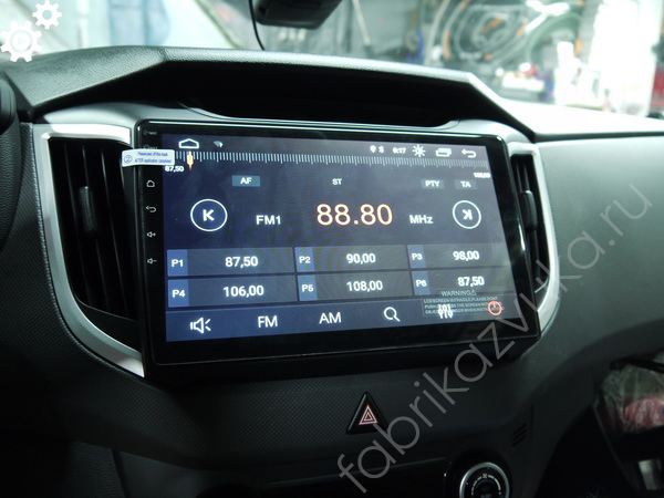 Магнитола на Андроиде в Hyundai Creta