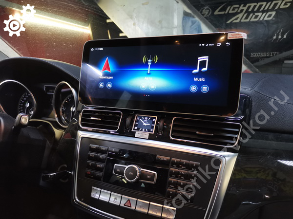 Магнитола в Mercedes-Benz GL X166