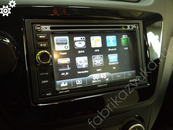 Установка магнитолы (ОС Android) в автомобиль KIA Rio и установка камеры заднего вида