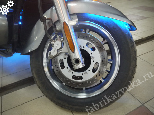 Подсветка колес мотоцикла Kawasaki Vulcan 1700