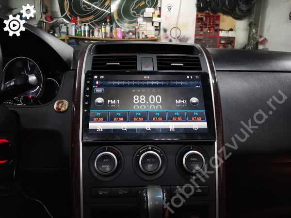 Установка автомагнитолы Incar в Mazda CX-9