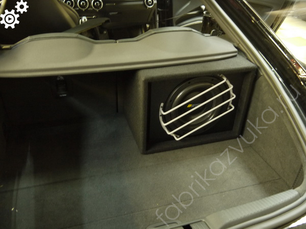 Установка сабвуфера Eton в Audi TT III 8S
