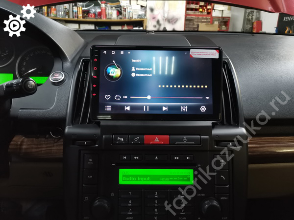 Андроид магнитола в Land Rover Freelander 2