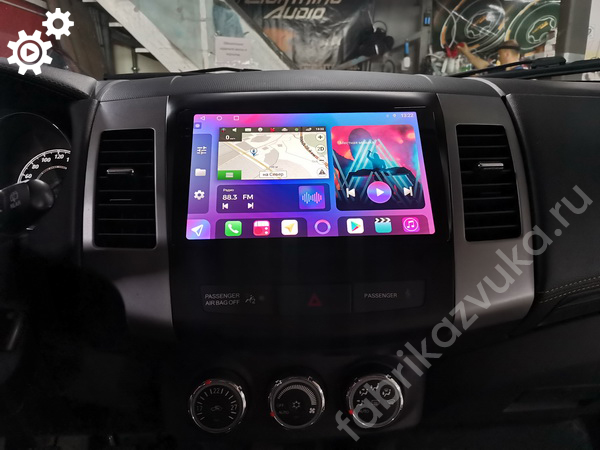 Примеры установки магнитолы в Peugeot 4007