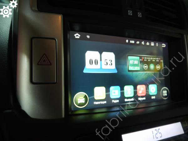 Андроид магнитола с навигацией в Land Cruiser Prado 150