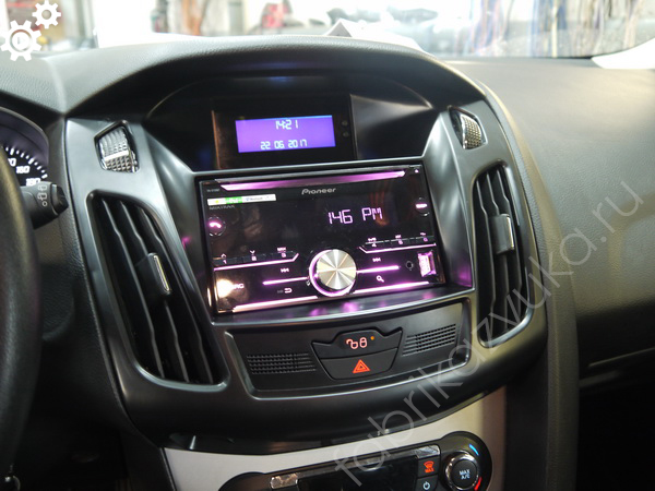 Установка звуковой магнитолы в Ford Focus 3