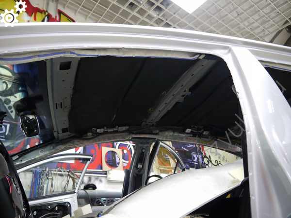 Шумоизоляция потолка Kia Cerato III