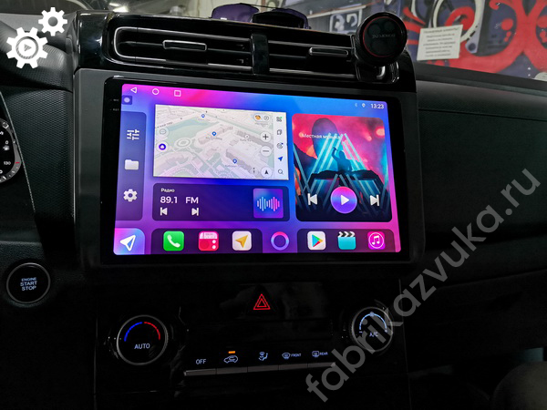Монтаж магнитолы с навигацией в Hyundai Creta 2