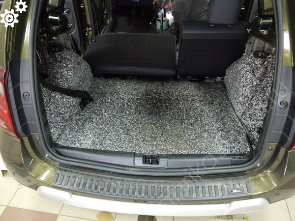 Шумоизоляция багажника | Renault Duster I Рестайлинг
