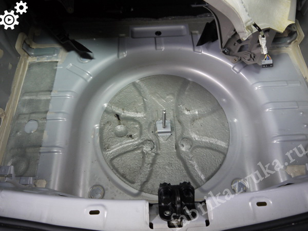 Шумоизоляция колесных арок Opel Astra (Опель Астра) H или Zafira