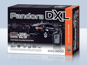Сигнализация с автозапуском Pandora DXL3500