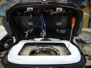 Установка мотозвука в кофр BMW K1600 GTL