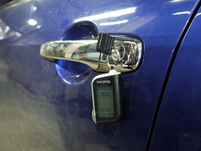 Автоматический запуск и GSM на Mazda CX-7