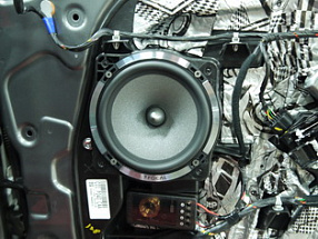 Фронтальная компонентная акустика в Hyundai Sonata VII