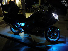 Установка подсветки на мотоцикл