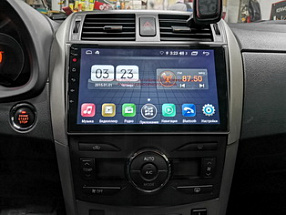 Андроид магнитола в Toyota Corolla X