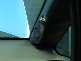 Подиумы для акустики в стойки Opel Zafira