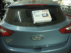 Установка сигнализации Hyundai i30