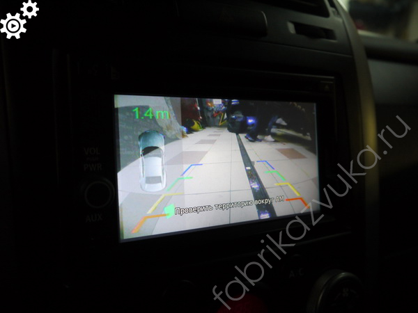 Изображение с камеры в Suzuki Grand Vitara III
