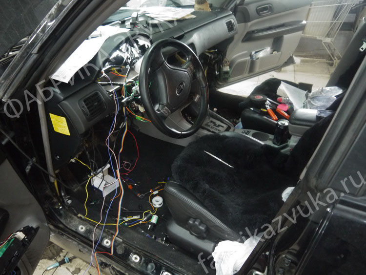 Subaru Forester - установка автосигнализации