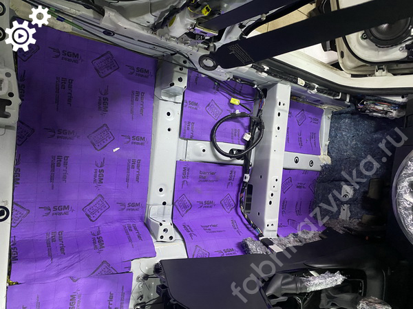 Шумоизоляция пола и арок | Toyota Corolla XII (E210) Шумоизоляция пола и арок | Toyota Corolla XII (E210)