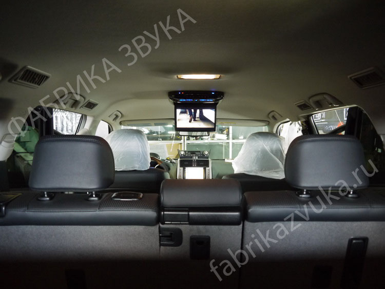 Потолочный монитор - Toyota Land Cruiser Prado 150