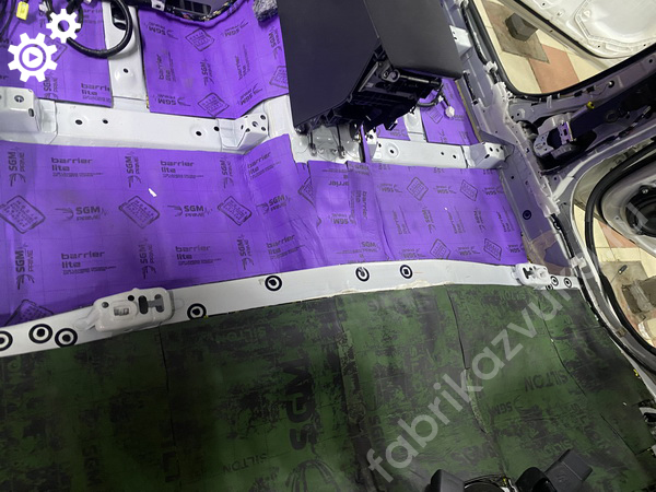 Шумоизоляция материалами SGM | Toyota Corolla XII (E210) Шумоизоляция материалами SGM | Toyota Corolla XII (E210)