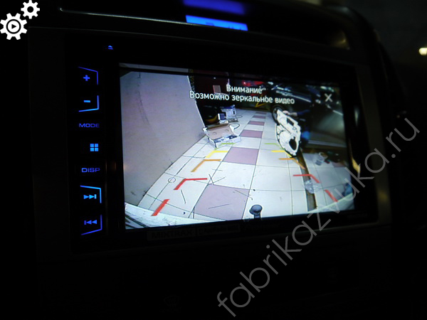 Изображение с камеры на Hyundai Santa Fe II рестайлинг