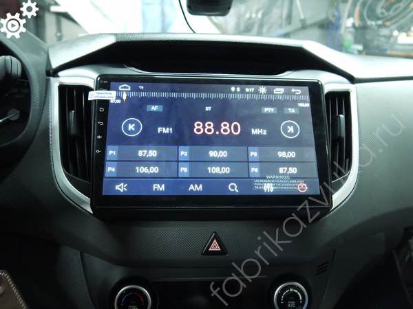Магнитола с навигацией в Hyundai Creta