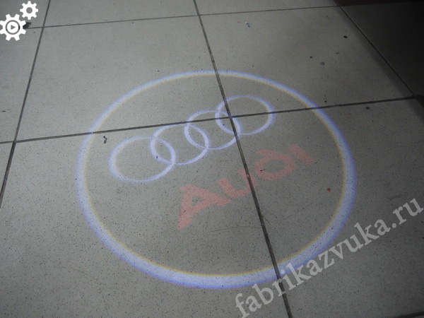 Установка подсветки в двери Audi A3
