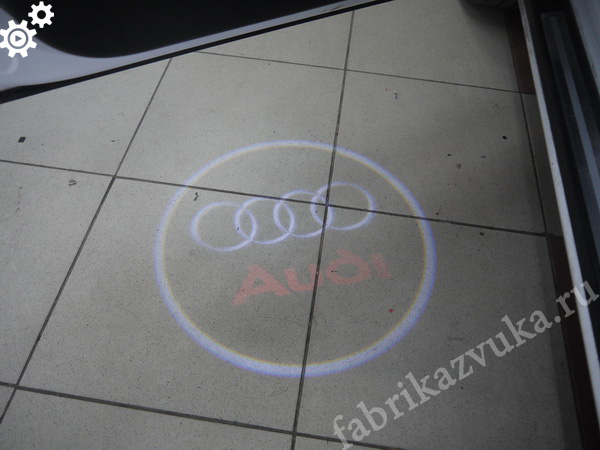 Подсветка в двери Audi A3