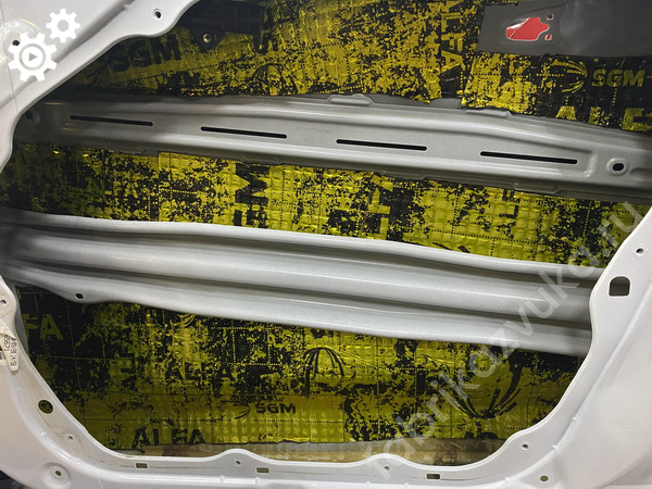 Виброизоляция правой передней двери | Hyundai Tucson III Рестайлинг Виброизоляция правой передней двери | Hyundai Tucson III Рестайлинг