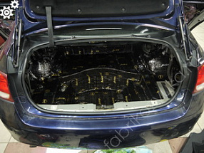 Виброизоляция багажника Lexus GS III
