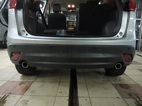 Установка парктроников на Mazda CX-5