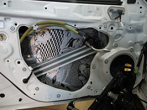 Акустическая шумоизоляция дверей Mazda 6 III